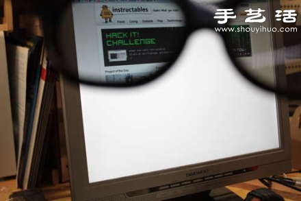 科技小制作：DIY只有你能看見(jiàn)內(nèi)容的顯示器 -  itrip.net.cn