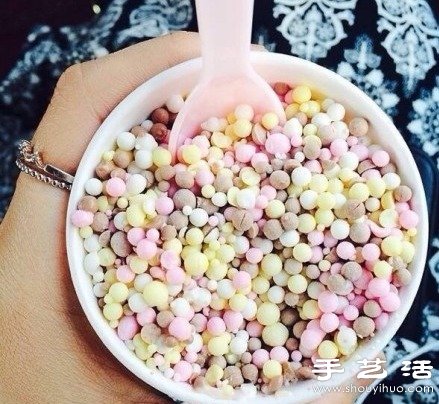 顏色賊美的可愛珍珠冰淇淋 -  itrip.net.cn