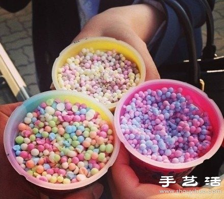 顏色賊美的可愛珍珠冰淇淋 -  itrip.net.cn