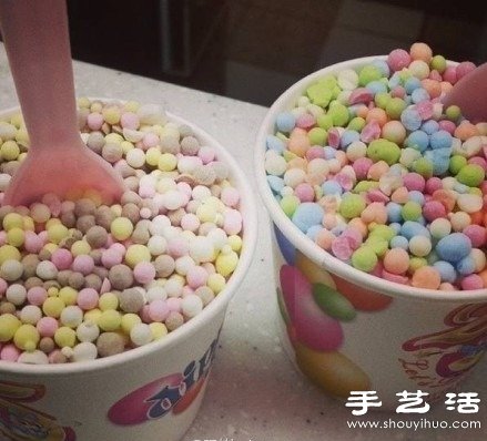 顏色賊美的可愛珍珠冰淇淋 -  itrip.net.cn
