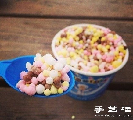 顏色賊美的可愛珍珠冰淇淋 -  itrip.net.cn