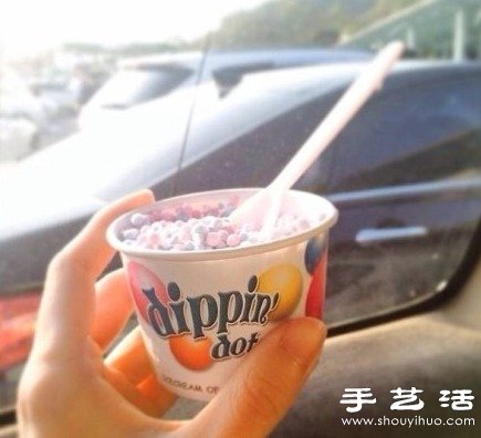 顏色賊美的可愛珍珠冰淇淋 -  itrip.net.cn