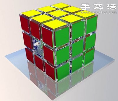 魔方結構三維立體模型圖 -  itrip.net.cn