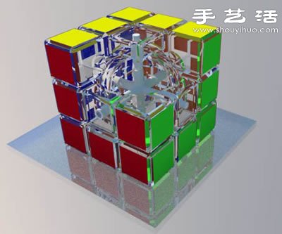 魔方結構三維立體模型圖 -  itrip.net.cn