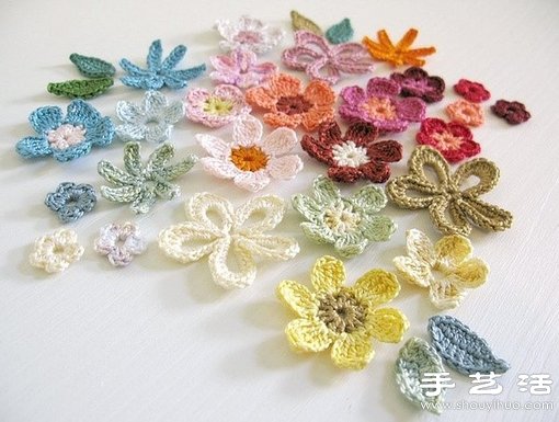 上等蕾絲線(xiàn)手工針織漂亮花朵 -  itrip.net.cn