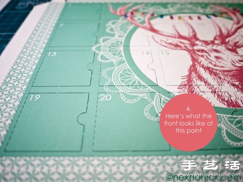 手工制作帶日歷功能糖果包裝盒 -  itrip.net.cn