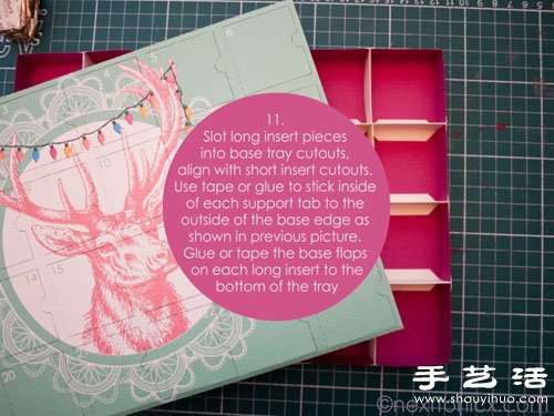 手工制作帶日歷功能糖果包裝盒 -  itrip.net.cn
