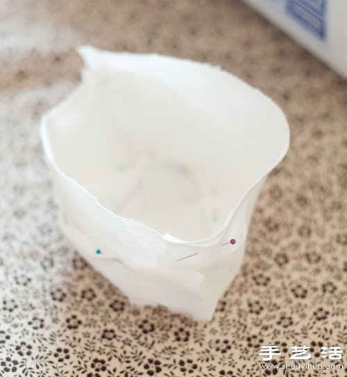 可用作單肩包的手工布藝竹籃里襯收納兜 -  itrip.net.cn