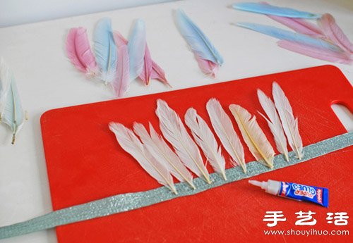 手工羽毛發(fā)飾/帽子制作圖解教程 -  itrip.net.cn