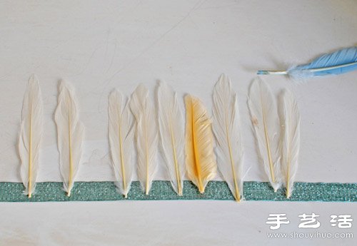 手工羽毛發(fā)飾/帽子制作圖解教程 -  itrip.net.cn