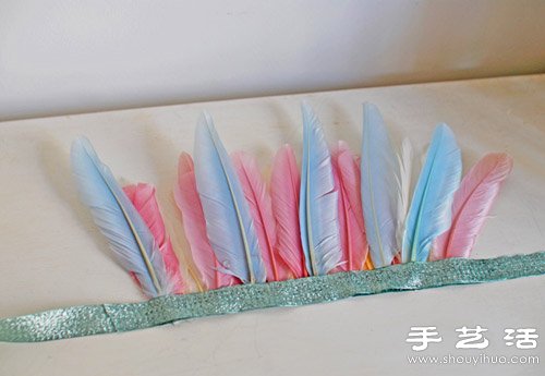 手工羽毛發(fā)飾/帽子制作圖解教程 -  itrip.net.cn