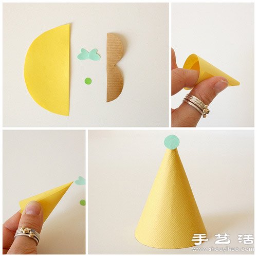 剪紙+雞蛋 手工制作可愛小人玩偶 -  itrip.net.cn