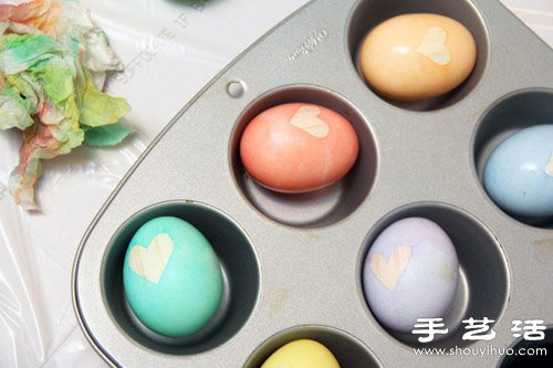 簡(jiǎn)單小制作：可愛(ài)的愛(ài)心彩蛋手工制作 -  itrip.net.cn