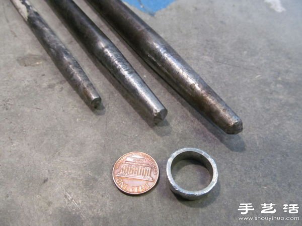 看手工牛人用硬幣DIY制作戒指 -  itrip.net.cn