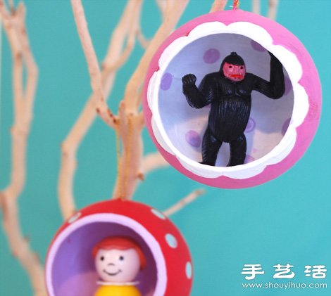 舊玩具改造 手工制作家居裝飾掛件 -  itrip.net.cn