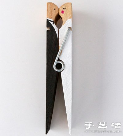 木夾子創(chuàng)意改造 DIY獨(dú)一無二的浪漫情侶夾子 -  itrip.net.cn