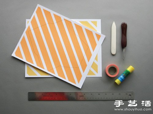 信封的折法 簡(jiǎn)單信封手工制作圖解 -  itrip.net.cn