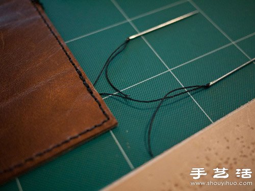 自制護(hù)照夾 皮夾子手工制作圖解 -  itrip.net.cn