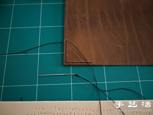 自制護(hù)照夾 皮夾子手工制作圖解 -  itrip.net.cn
