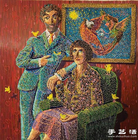 彩色鉛筆DIY而成的創(chuàng)意雕塑 -  itrip.net.cn