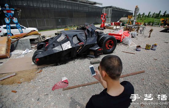 上海蝙蝠俠粉絲手工DIY蝙蝠俠戰(zhàn)車 -  itrip.net.cn