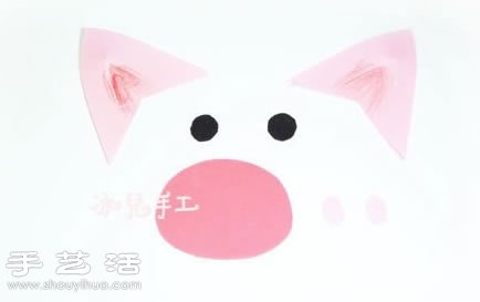 紙張+雪糕棒 手工制作可愛小豬紙扇 -  itrip.net.cn