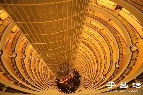 從超高建筑物樓頂向下俯拍的攝影作品 -  itrip.net.cn