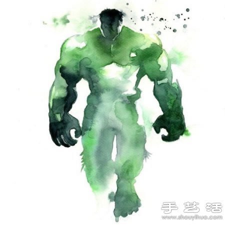 噴濺式繪畫DIY最受追捧的超級英雄們 -  itrip.net.cn