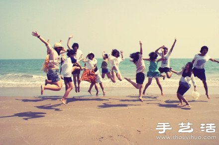 充滿趣味的海邊畢業(yè)照創(chuàng)意 -  itrip.net.cn