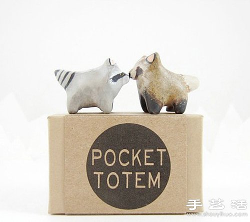 憨態(tài)十足的軟陶小動物 -  itrip.net.cn