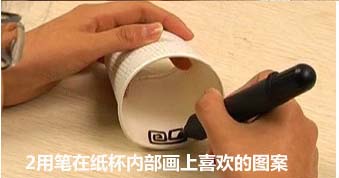 一次性紙杯手工制作蠟燭燈 -  itrip.net.cn