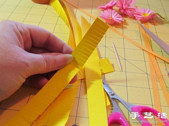 DIY手工制作漂亮的紙藝花卉盆景 -  itrip.net.cn