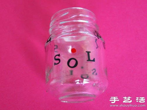 玻璃瓶廢物利用DIY可愛的調(diào)味瓶 -  itrip.net.cn