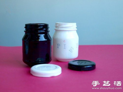 玻璃瓶廢物利用DIY可愛的調(diào)味瓶 -  itrip.net.cn