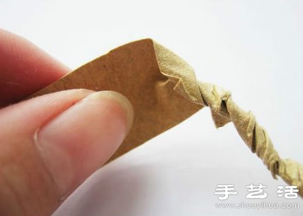 玻璃瓶+牛皮紙 廢物利用DIY小清新花瓶 -  itrip.net.cn