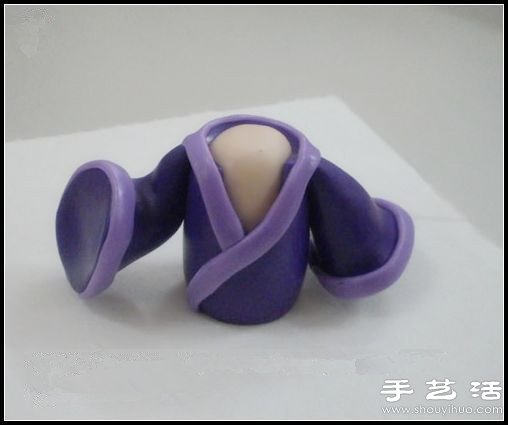 粘土手工制作憨厚沙僧沙師弟圖解教程 -  itrip.net.cn