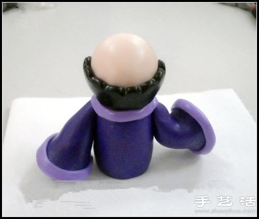 粘土手工制作憨厚沙僧沙師弟圖解教程 -  itrip.net.cn