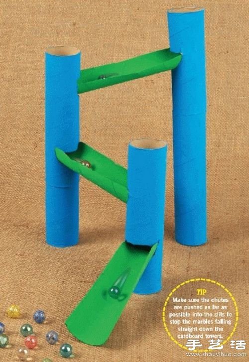卷紙芯/卷紙筒廢物利用手工制作小手工藝品 -  itrip.net.cn