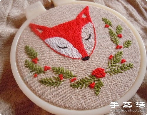 清新漂亮的手工刺繡作品欣賞 -  itrip.net.cn