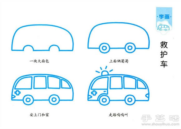 簡單的兒童簡筆畫教程 -  itrip.net.cn