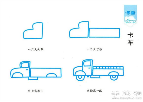 簡單的兒童簡筆畫教程 -  itrip.net.cn