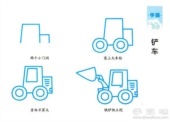 簡單的兒童簡筆畫教程 -  itrip.net.cn
