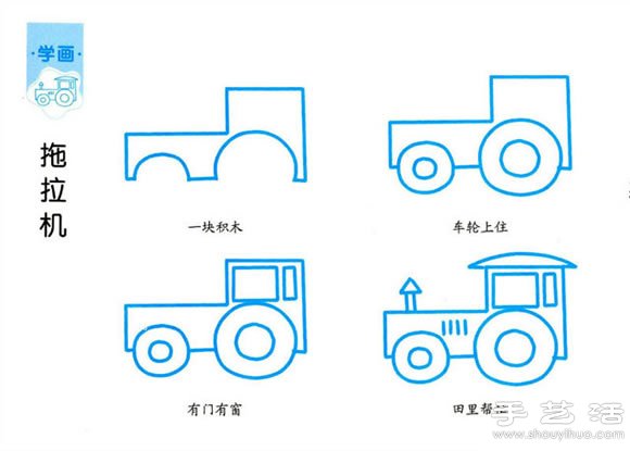 簡單的兒童簡筆畫教程 -  itrip.net.cn