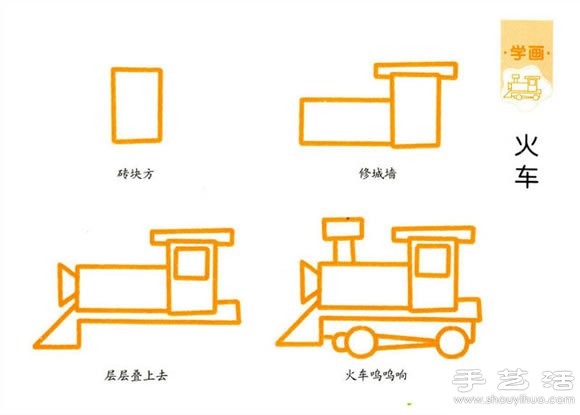 簡單的兒童簡筆畫教程 -  itrip.net.cn