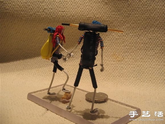 手工達(dá)人DIY電線(xiàn)小人的幸福生活 -  itrip.net.cn