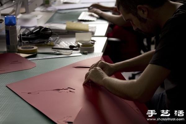 創(chuàng)意剪紙：紅色堡壘激烈血戰(zhàn) -  itrip.net.cn