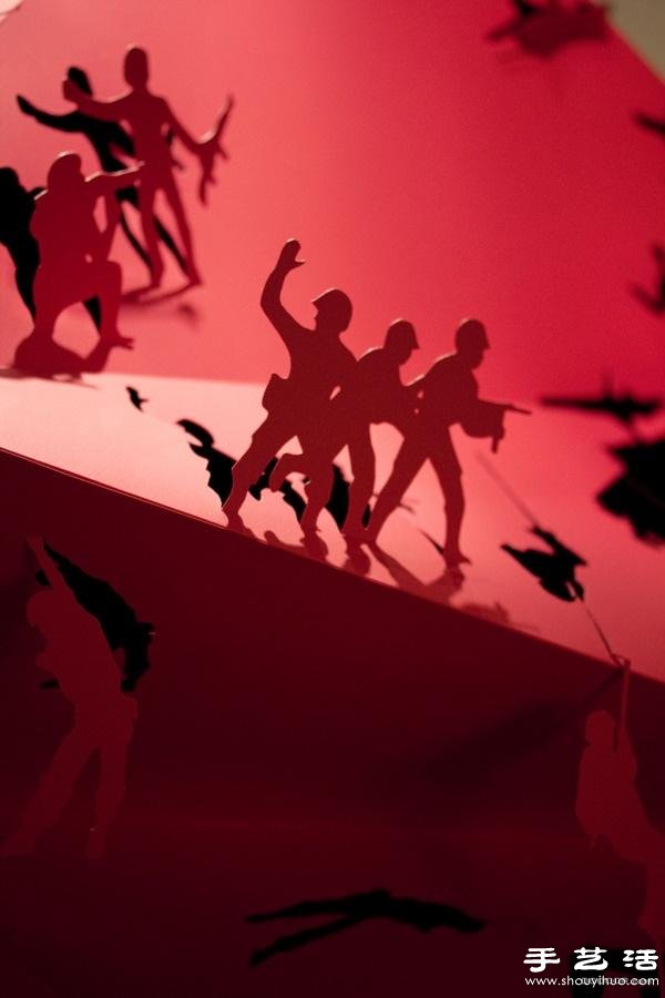 創(chuàng)意剪紙：紅色堡壘激烈血戰(zhàn) -  itrip.net.cn