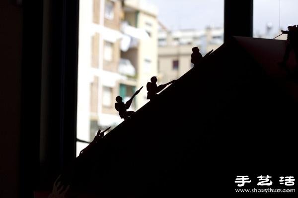 創(chuàng)意剪紙：紅色堡壘激烈血戰(zhàn) -  itrip.net.cn