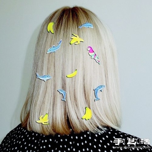 DIY夏日點(diǎn)睛發(fā)飾 感覺自己萌萌噠 -  itrip.net.cn