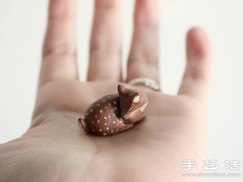 憨態(tài)可掬的粘土制作動物玩偶 -  itrip.net.cn
